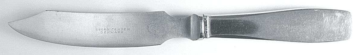 Plata (Stainless) Knife-Cheese/Stainless Blade by Georg Jensen (Denmark)-1