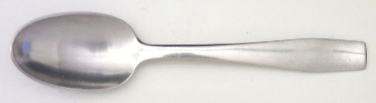 Plata (Stainless) Large Youth Teaspoon by Georg Jensen (Denmark)-1