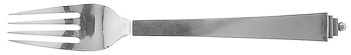 Pyramid (Sterling, 1927) European Fork by Georg Jensen (Denmark)-1