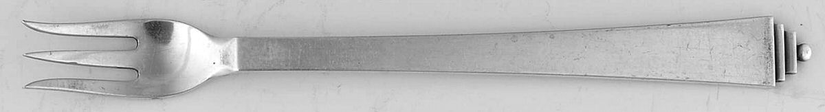 Pyramid (Sterling, 1927) Oyster Fork by Georg Jensen (Denmark)-1