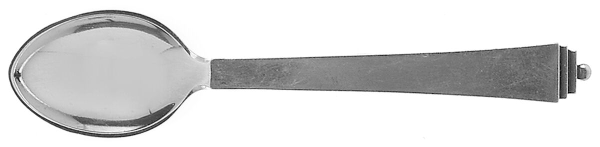 Pyramid (Sterling, 1927) Five O'Clock Teaspoon by Georg Jensen (Denmark)-1