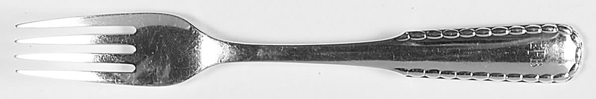 Rope (Sterling) Fork by Georg Jensen (Denmark)-1