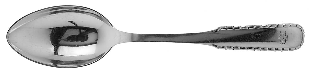 Rope (Sterling) Dessert/Oval Soup Spoon by Georg Jensen (Denmark)-1