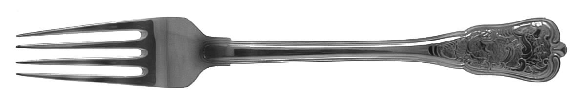 Rosenborg (Silverplate) Fork by Georg Jensen (Denmark)-1