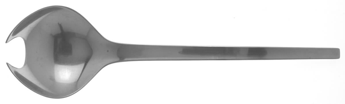 Tanaquil (Stainless) Large Solid Serving Fork by Georg Jensen (Denmark)-1