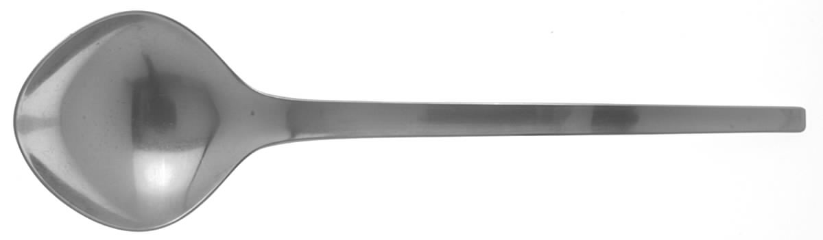 Tanaquil (Stainless) Large Solid Serving Spoon by Georg Jensen (Denmark)-1
