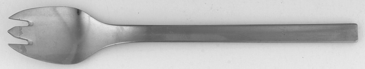 Tanaquil (Stainless) Individual Solid Fish Fork by Georg Jensen (Denmark)-1