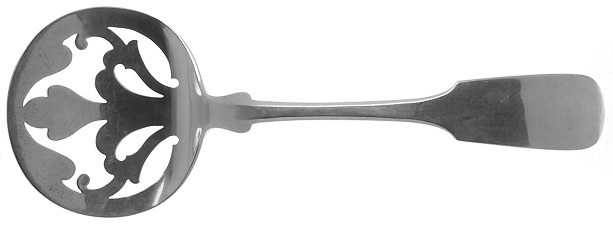 Fiddle (Sterling, 1932) Tomato Server, Solid Piece by George C Erickson-1