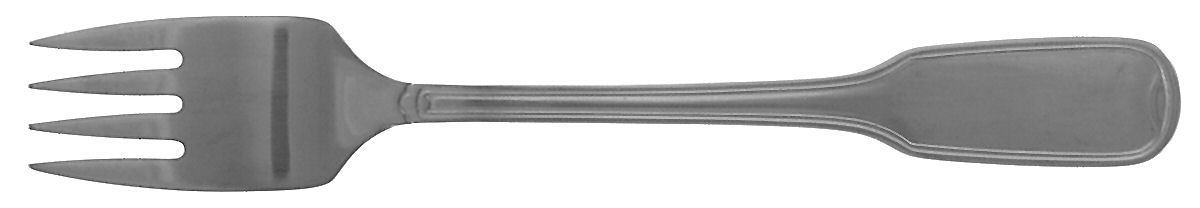 Attache-Satin (Stainless) Individual Solid Fish Fork by Gense-1