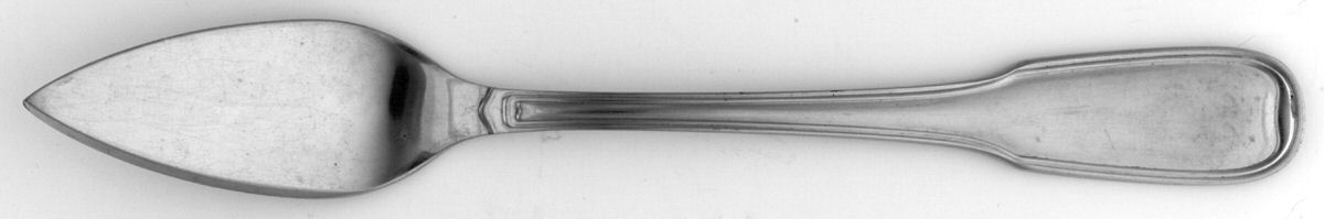 Attache-Satin (Stainless) Flat Handle Master Butter Knife by Gense-1