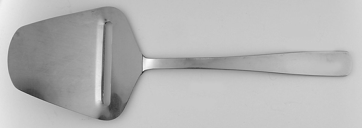 Facette (Stainless, Sweden) Cheese Plane Solid Piece by Gense-1