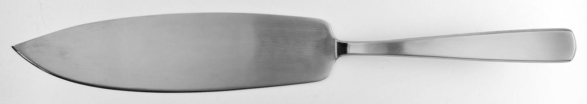 Facette (Stainless, Sweden) Small Solid Fish Server by Gense-1