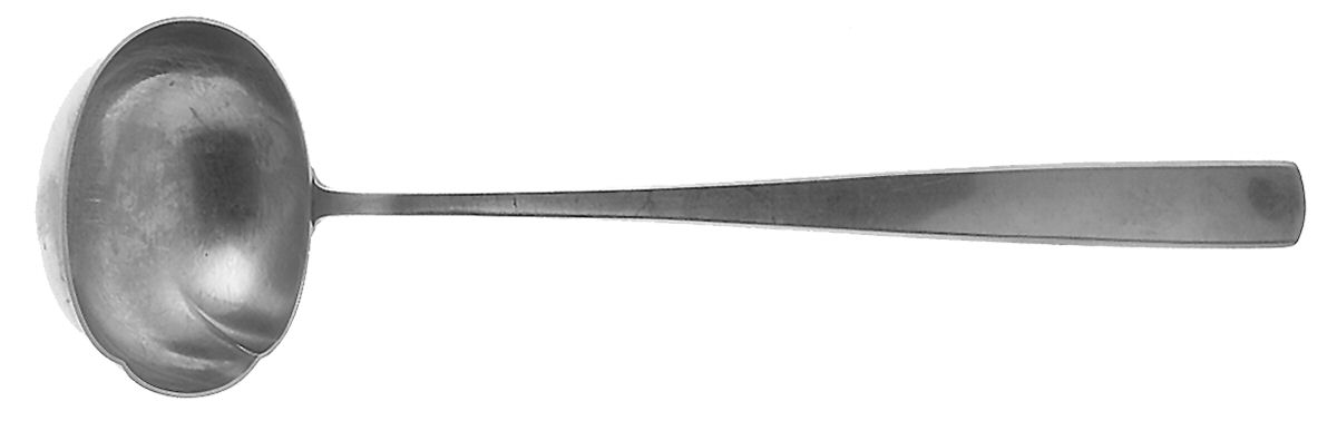 Facette (Stainless, Sweden) Solid Soup Ladle by Gense-1