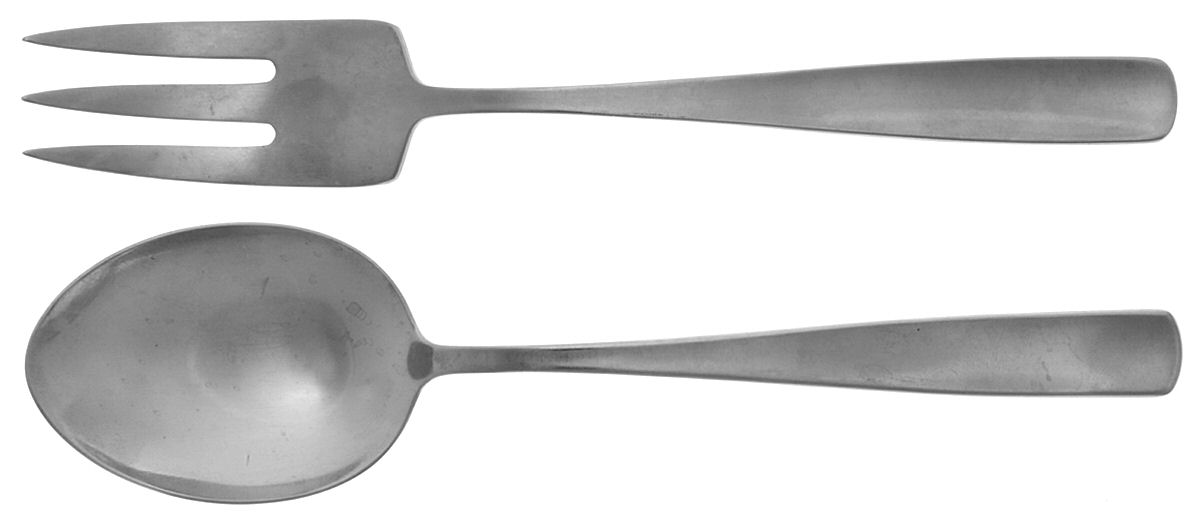 Facette (Stainless, Sweden) Solid Serving Set by Gense-1