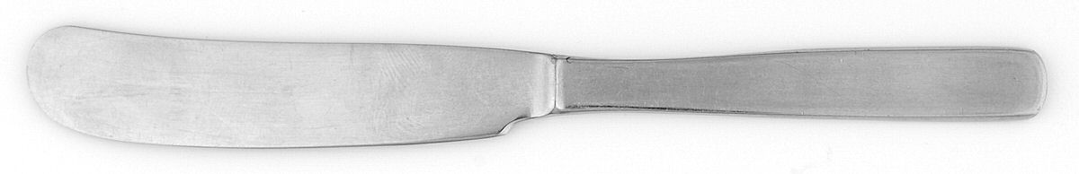 Facette (Stainless, Sweden) Flat Handle Paddle Butter Spreader by Gense-1