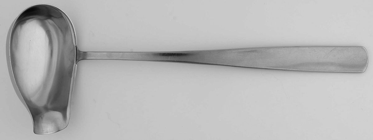 Facette (Stainless, Sweden) Solid Soup Ladle by Gense-1