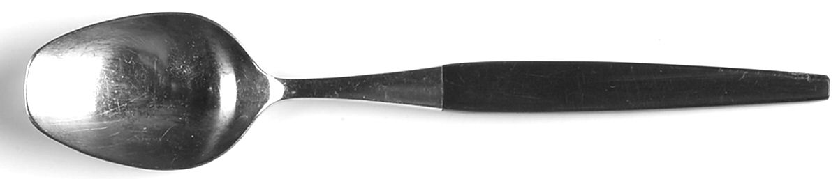 Focus Deluxe-Black (Stainless) Teaspoon by Gense-1