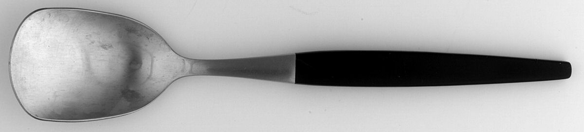 Focus Deluxe-Black (Stainless) Sugar Spoon by Gense-1