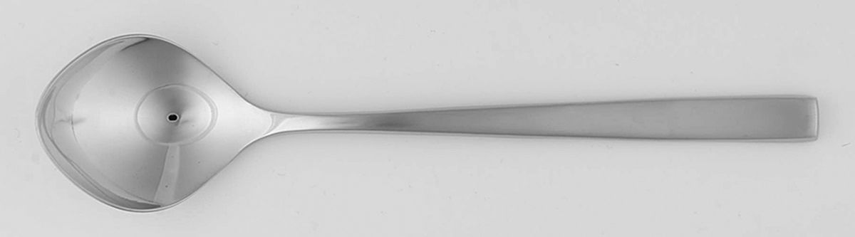 Fuga (Stainless) Place/Oval Soup Spoon by Gense-1