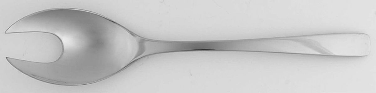 Steel Line (Stainless) Solid Serving Fork by Gense-1