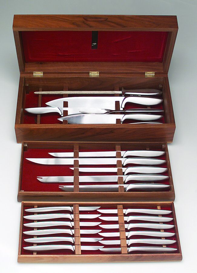Presentation (Stainless) 24 Piece Knife Set by Gerber-1