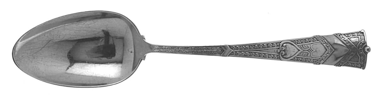 Amaryllis (Sterling, 1877) Tablespoon (Serving Spoon) by George W Shiebler-1