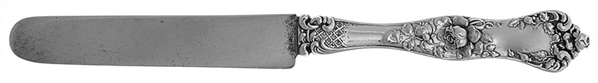 American Beauty (Sterling, 1896) Solid Tea/Child Knife by George W Shiebler-1