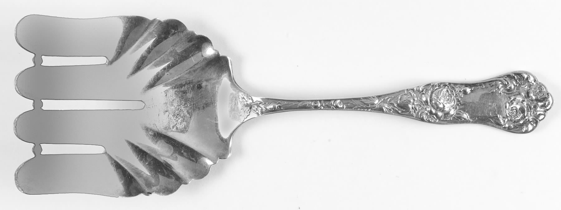 American Beauty (Sterling, 1896) Solid Asparagus Server by George W Shiebler-1