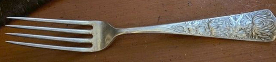 Chrysanthemum (Sterling, 1885) Fork by George W Shiebler-1