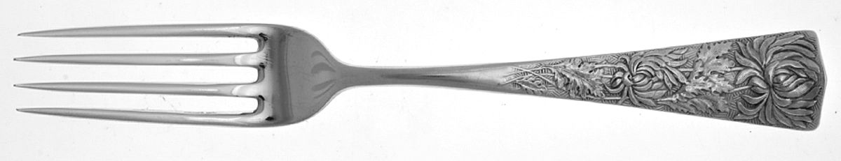 Chrysanthemum (Sterling, 1885) Fork by George W Shiebler-1