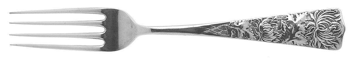 Chrysanthemum (Sterling, 1885) Fork by George W Shiebler-1