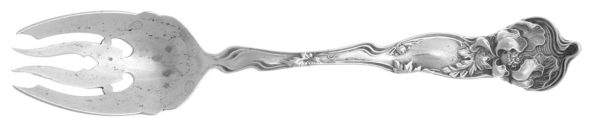 Fiorito (Sterling, 1902) Pastry Fork by George W Shiebler-1