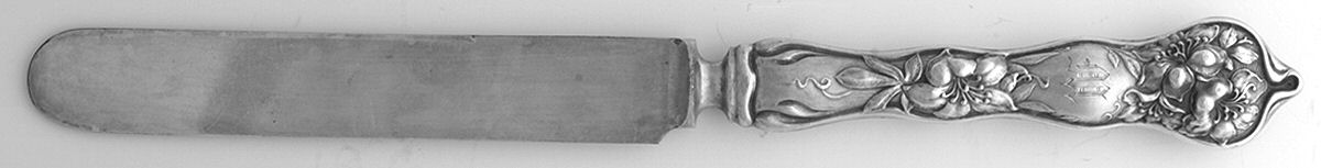 Fiorito (Sterling, 1902) Old French Table Knife with Bolster by George W Shiebler-1