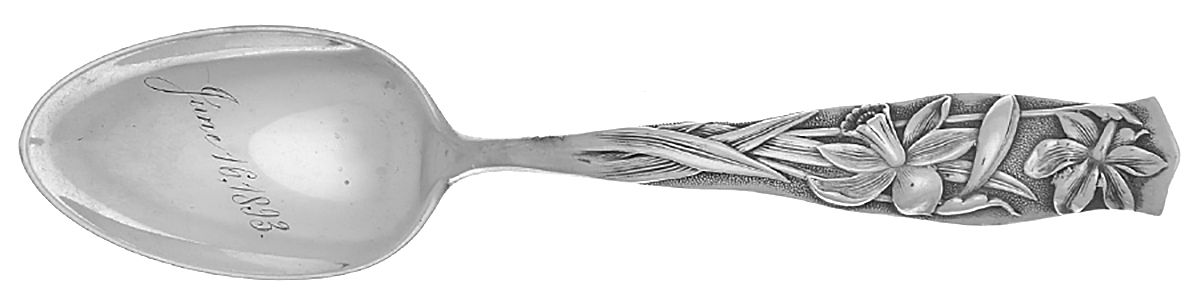 Flora (Sterling, 1887) Teaspoon by George W Shiebler-1