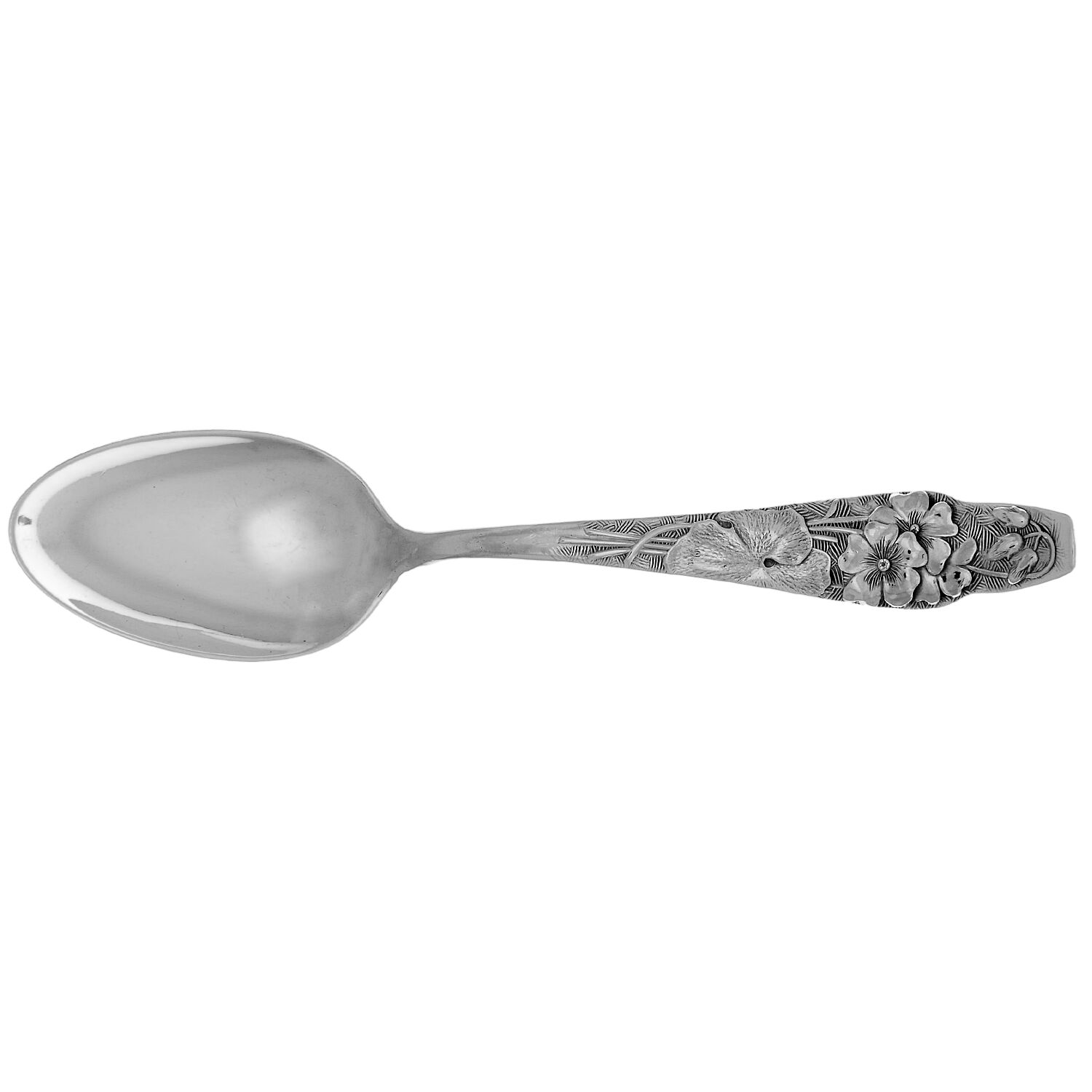 Flora (Sterling, 1887) Teaspoon by George W Shiebler-1