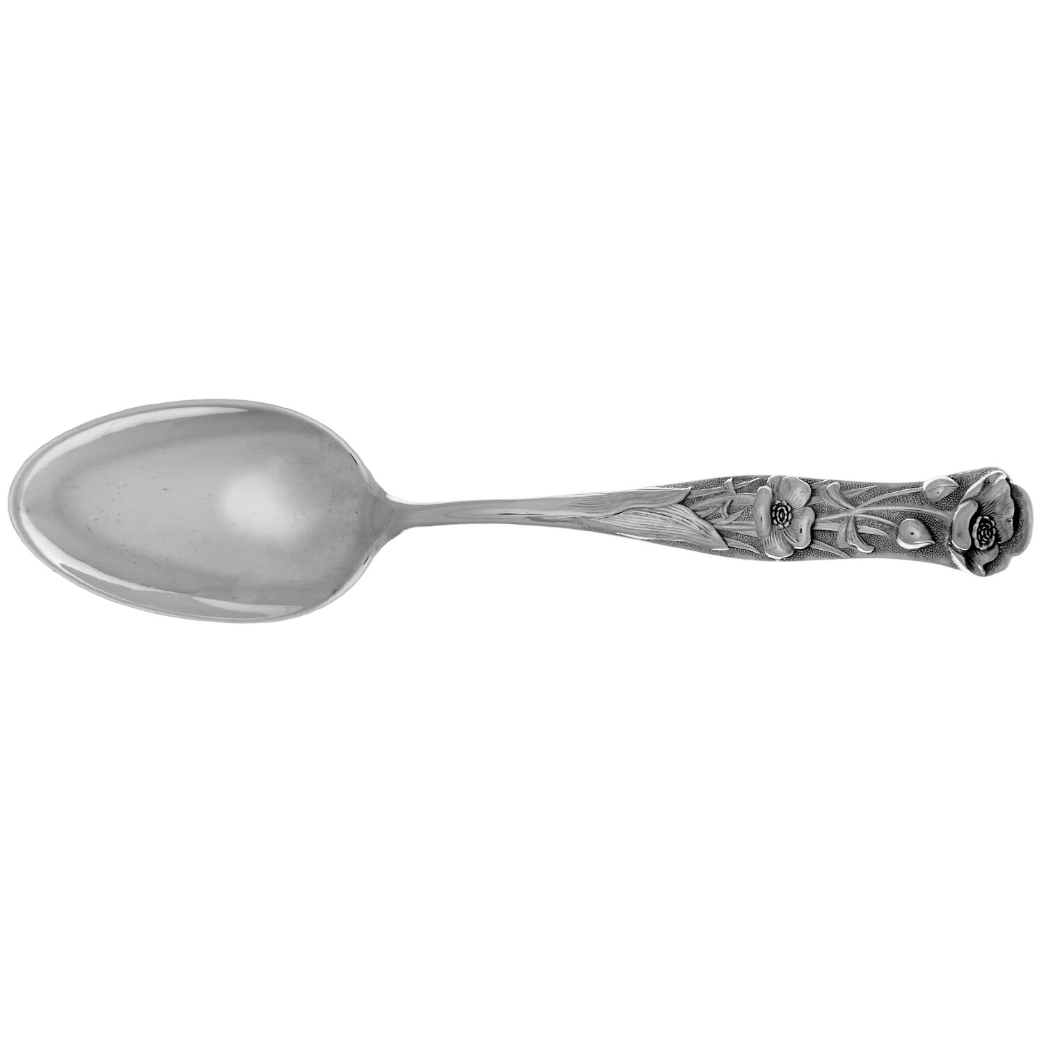 Flora (Sterling, 1887) Teaspoon by George W Shiebler-1