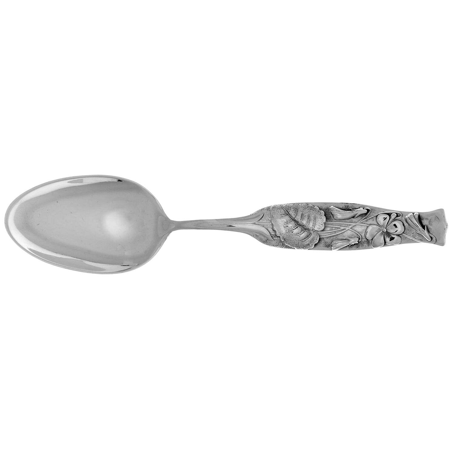 Flora (Sterling, 1887) Teaspoon by George W Shiebler-1