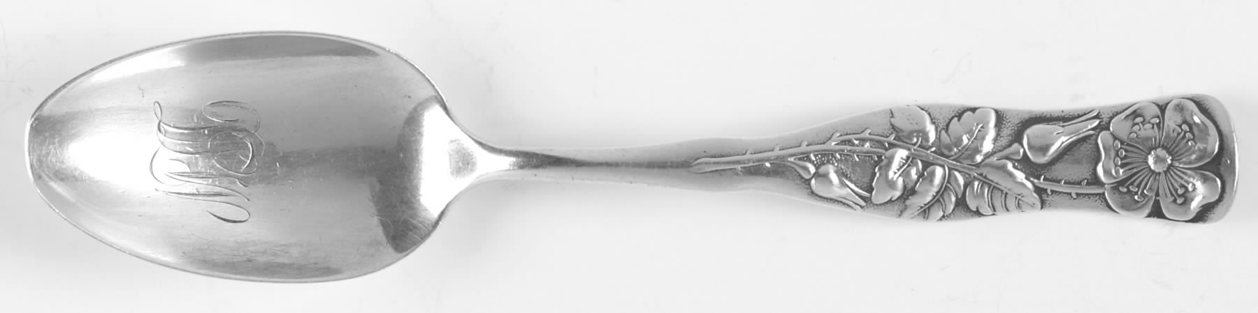 Flora (Sterling, 1887) Teaspoon by George W Shiebler-1