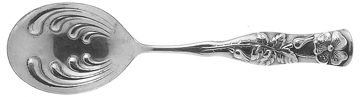 Flora (Sterling, 1887) Sugar Spoon by George W Shiebler-1