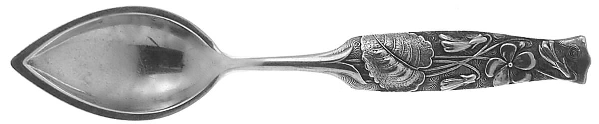 Flora (Sterling, 1887) Fruit/Orange Spoon by George W Shiebler-1