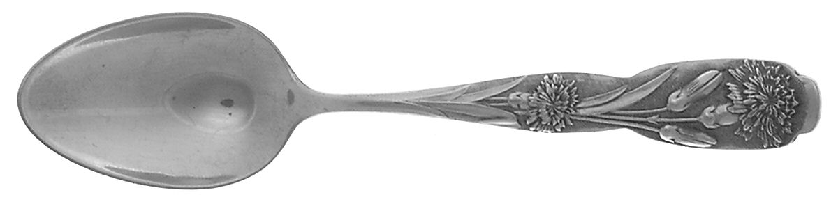 Flora (Sterling, 1887) Teaspoon by George W Shiebler-1