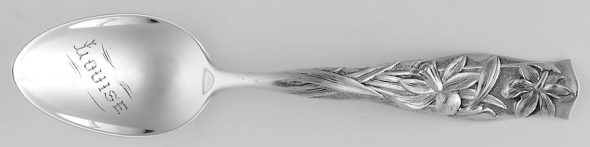 Flora (Sterling, 1887) Teaspoon by George W Shiebler-1
