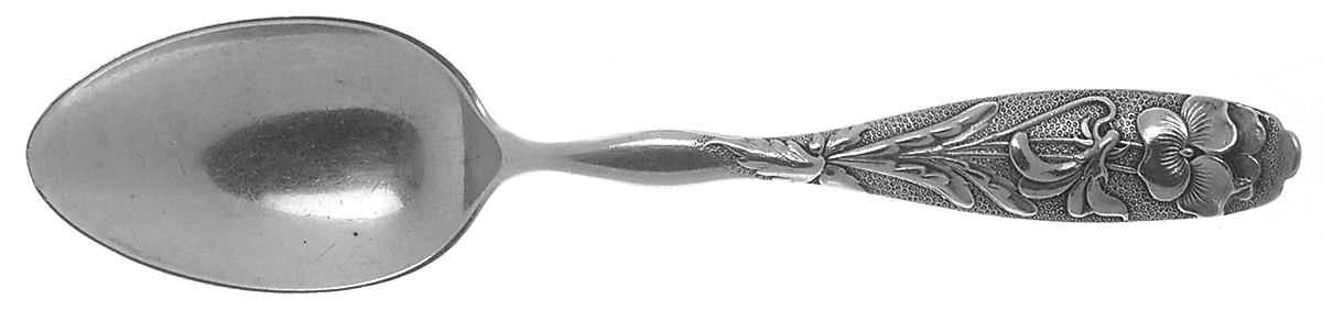 Flora (Sterling, 1887) Teaspoon by George W Shiebler-1