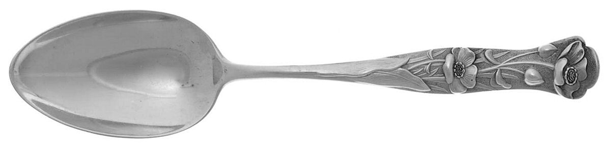 Flora (Sterling, 1887) Teaspoon by George W Shiebler-1