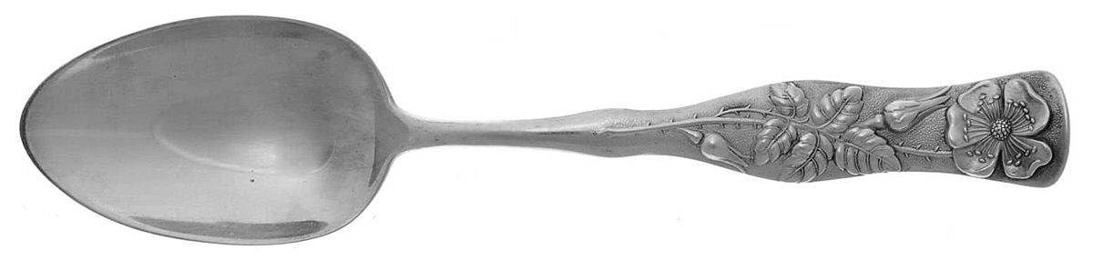 Flora (Sterling, 1887) Teaspoon by George W Shiebler-1
