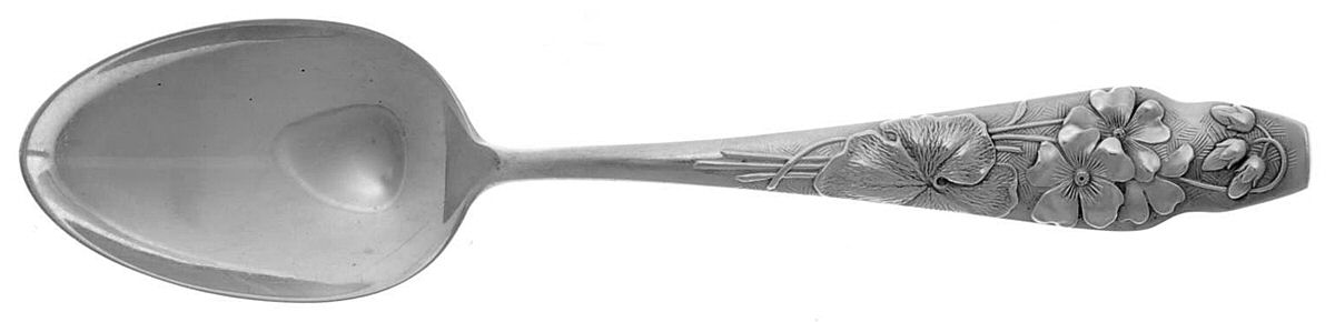 Flora (Sterling, 1887) Teaspoon by George W Shiebler-1
