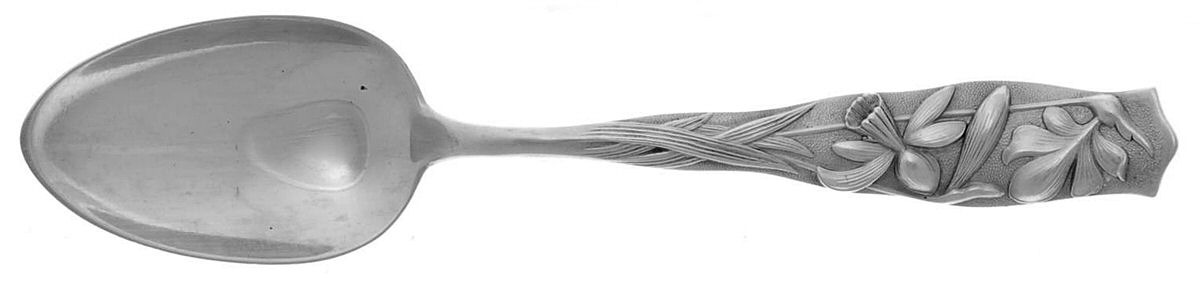 Flora (Sterling, 1887) Teaspoon by George W Shiebler-1
