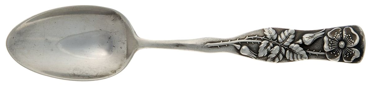 Flora (Sterling, 1887) Teaspoon by George W Shiebler-1