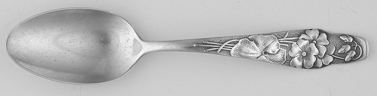Flora (Sterling, 1887) Teaspoon by George W Shiebler-1