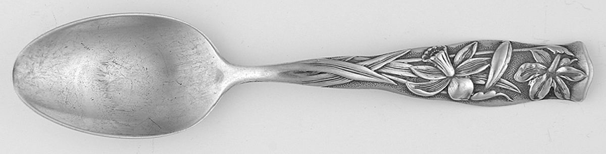 Flora (Sterling, 1887) Teaspoon by George W Shiebler-1
